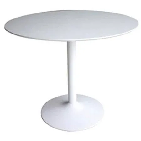 Lowry Round Dining Table White