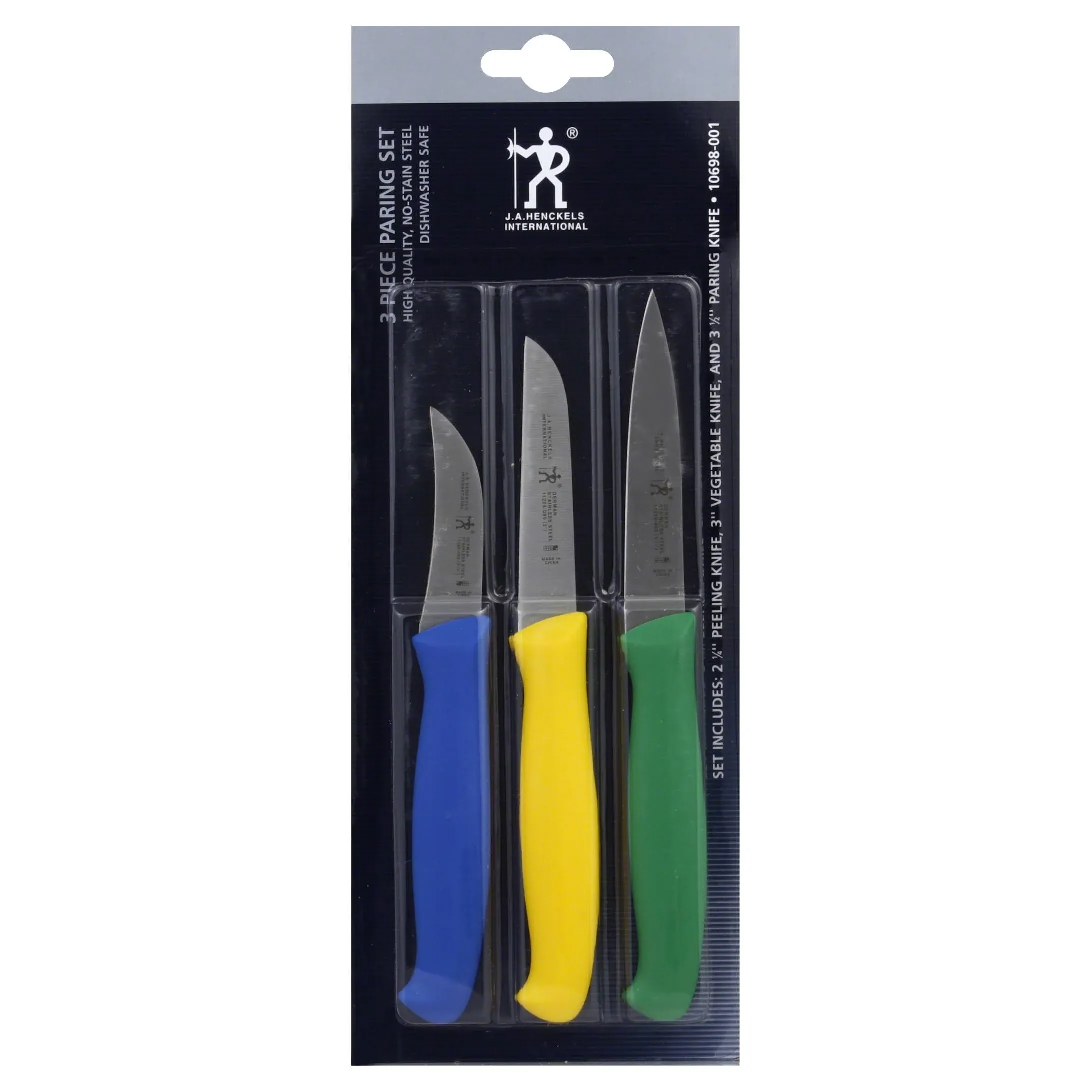 JA Henckels Paring Knife Set - 3 knives