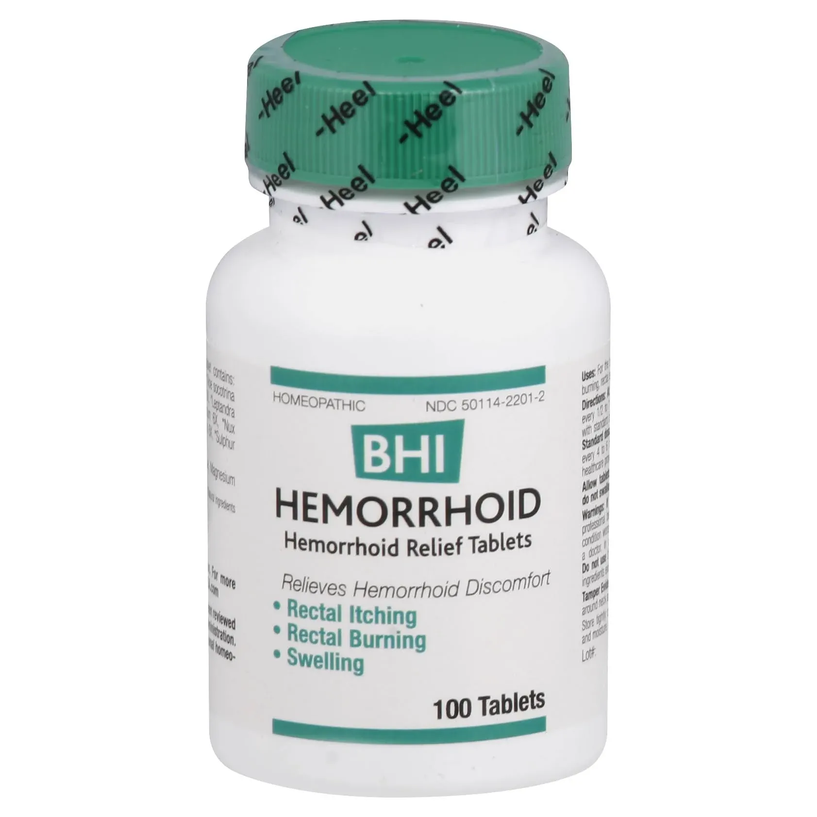 BHI Hemorrhoid Relief - 100 Tablets