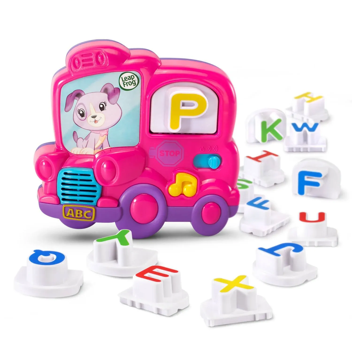 Leapfrog Fridge Phonics Magnetic Letter Set, Pink