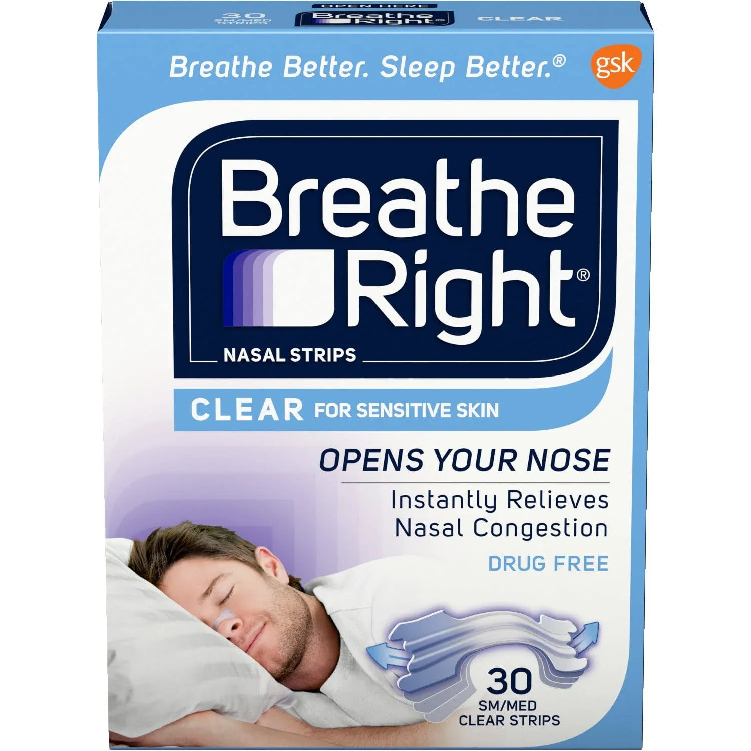 Breathe Right Nasal Strips