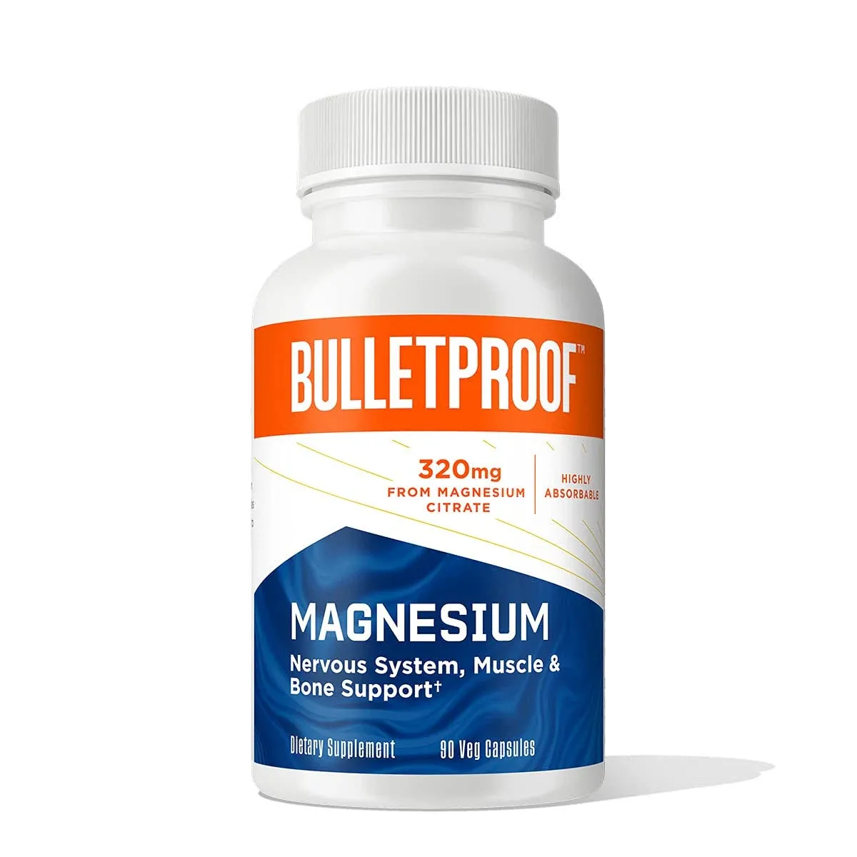 Bulletproof Magnesium Capsules, 90 Count