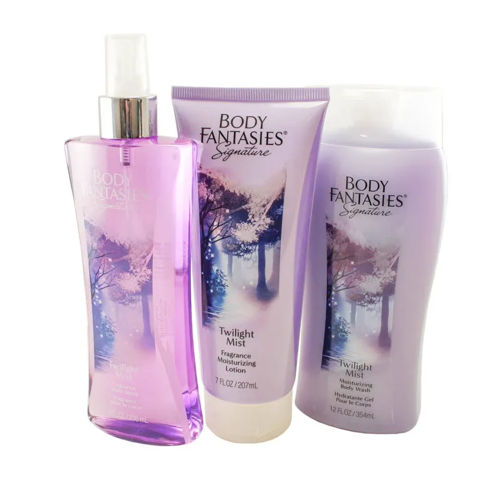 Body Fantasies Twilight Mist 3 Piece Gift Set For Women