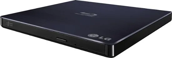 LG BP50NB40 8x Ultra Slim Portable External USB Blu-ray Drive Burner