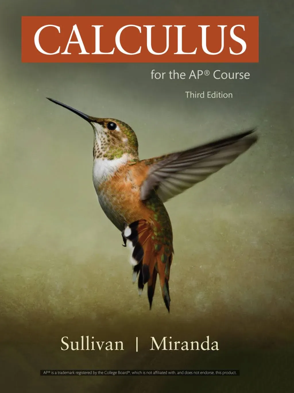 Calculus for the AP (R) Course by Michael Sullivan (English) Hardcover Book