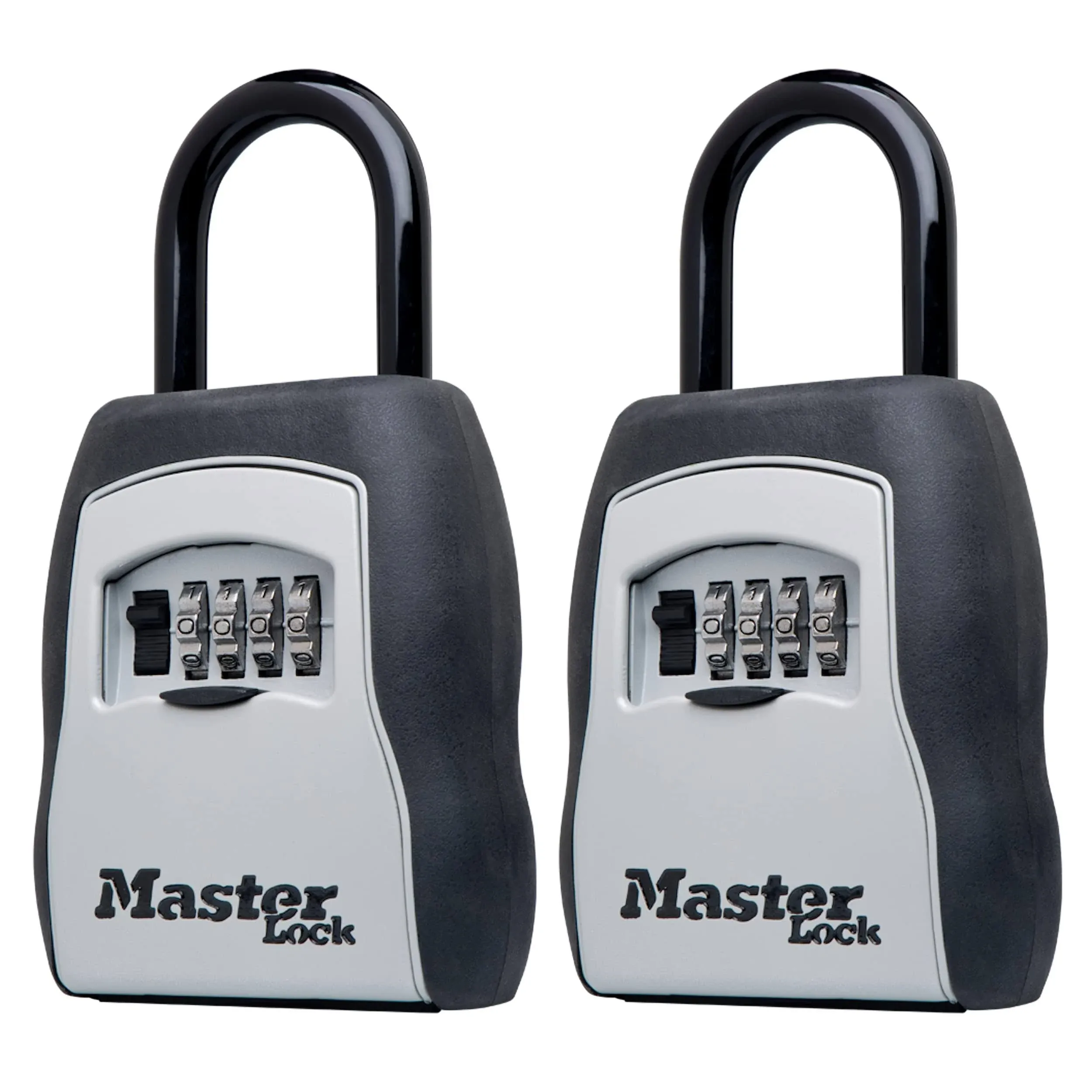 Master Lock Key Lock Box with Code, Outdoor Lock Box for Realtors, Property Managers and Landlords, Ideal for Short-Term Rentals, Key Safe Holds 5