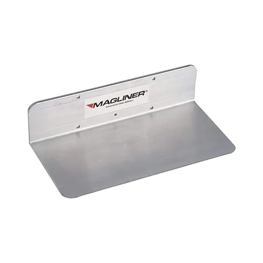 MAGLINE Type D Nose Plate 18" x 9": 9 in Overall Lg, Aluminum, 18 in Overall Wd, 300248