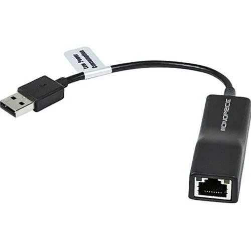 Monoprice USB 2.0 Ultrabook Ethernet Adapter