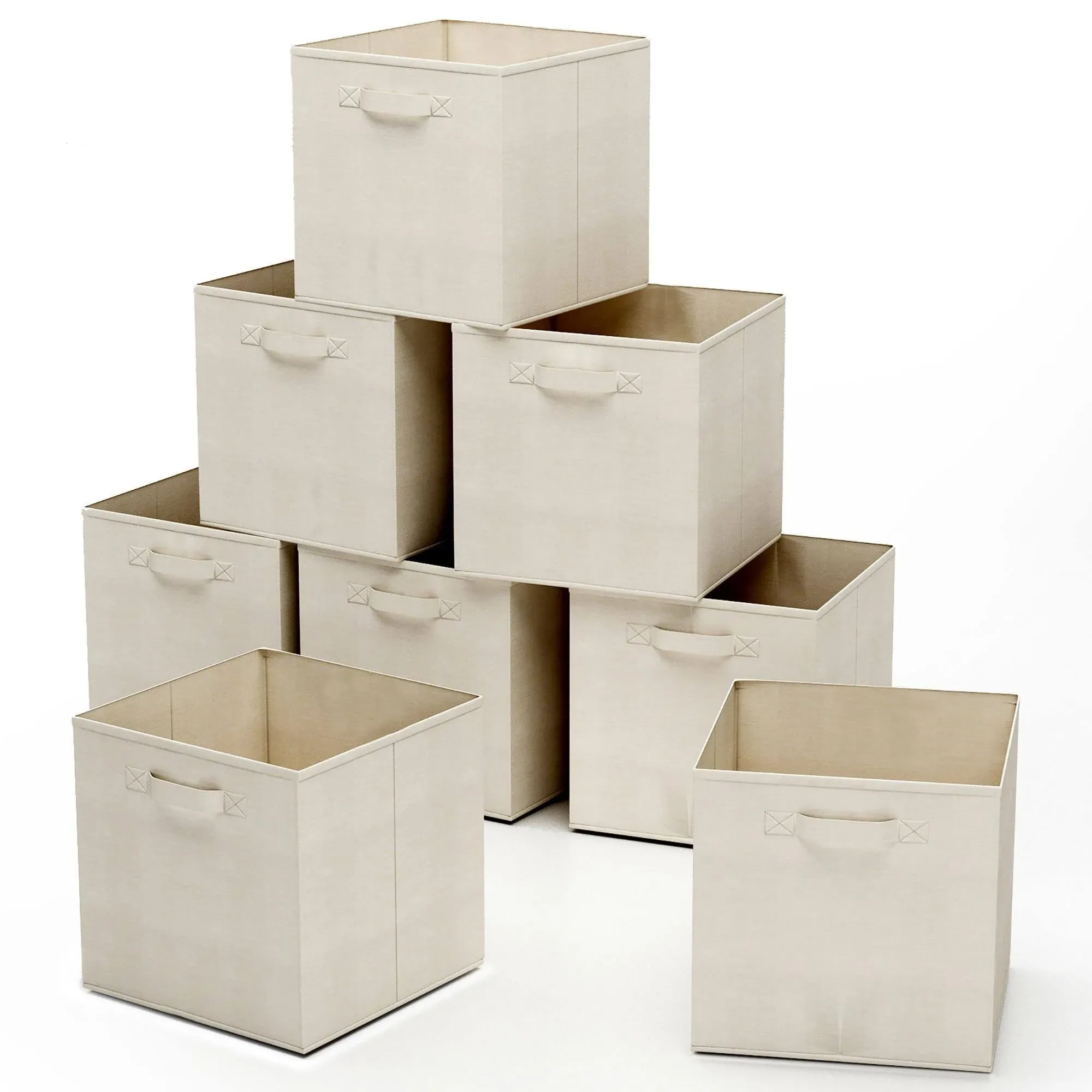 Storage Cubes “ 8piece Set Of Storage Bins For Shelves And Foldable Storage Cube