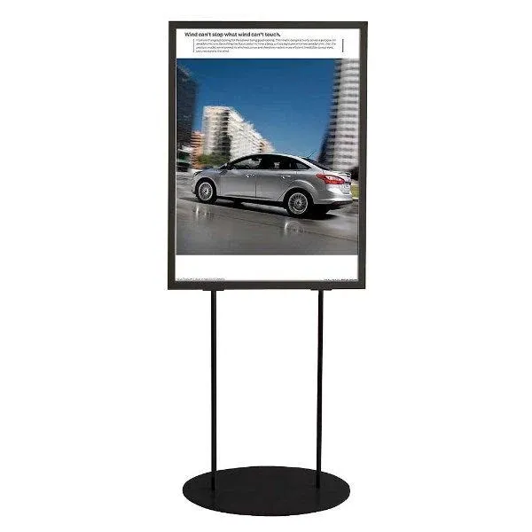 MT Displays Oval Poster Display Stand