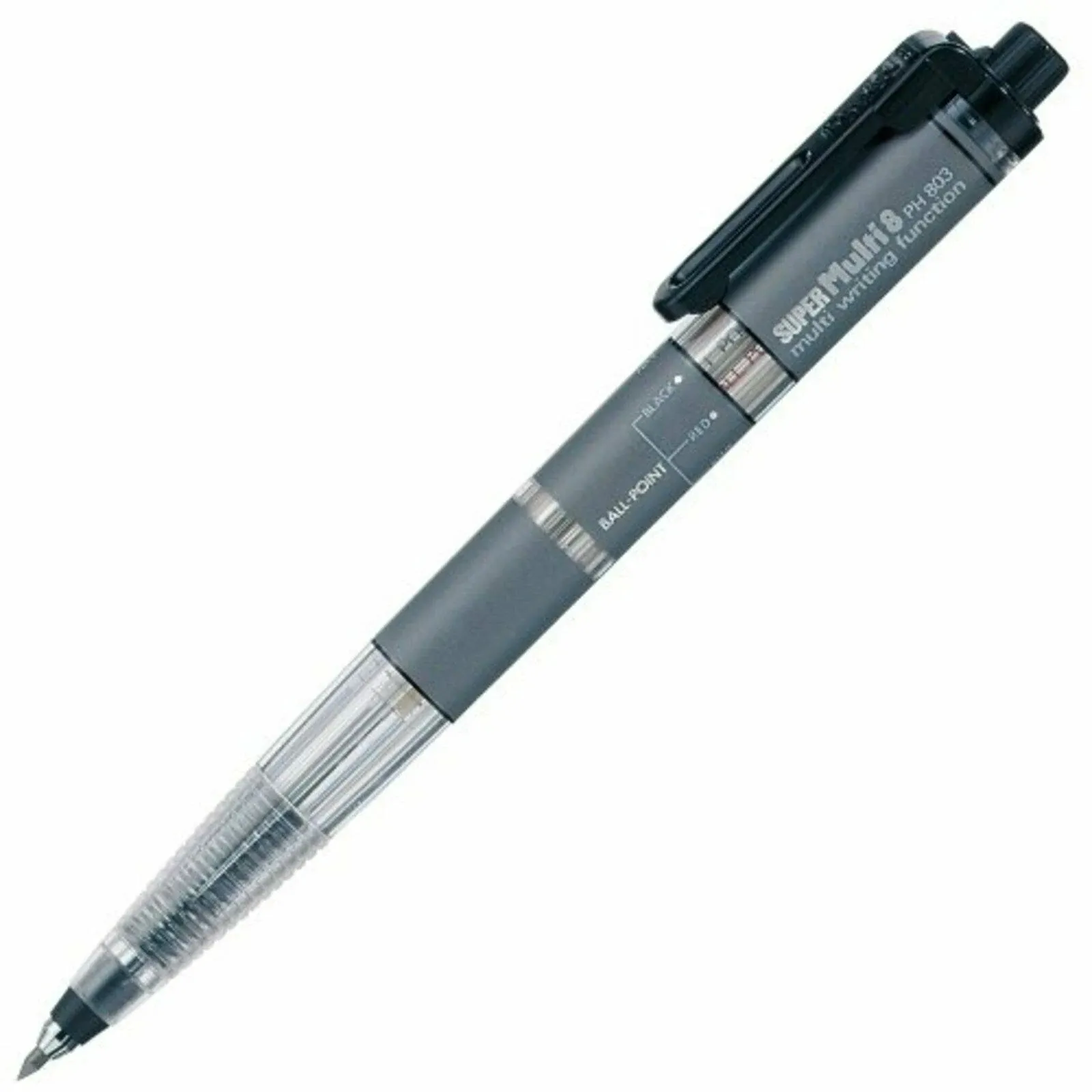 Pentel Super Multi 8 0.7 mm Ballpoint Pen 2 mm Lead Holder (Japan Import)