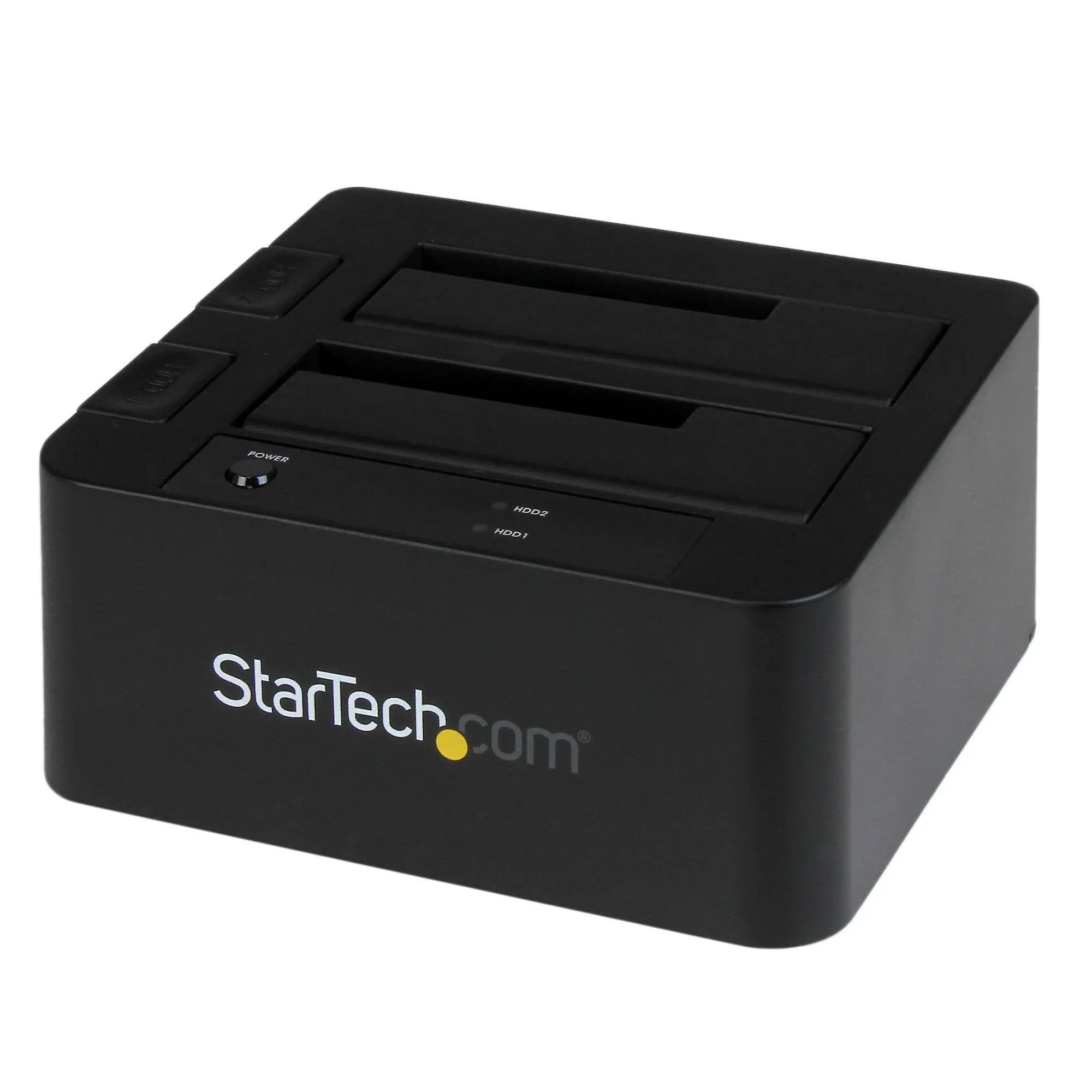 StarTech.com USB 3.0 / eSATA Dual Hard Drive Docking Station with UASP for 2.5/3.5in SATA SSD / HDD – SATA 6 Gbps USB 3.0 Dual Drive Dock