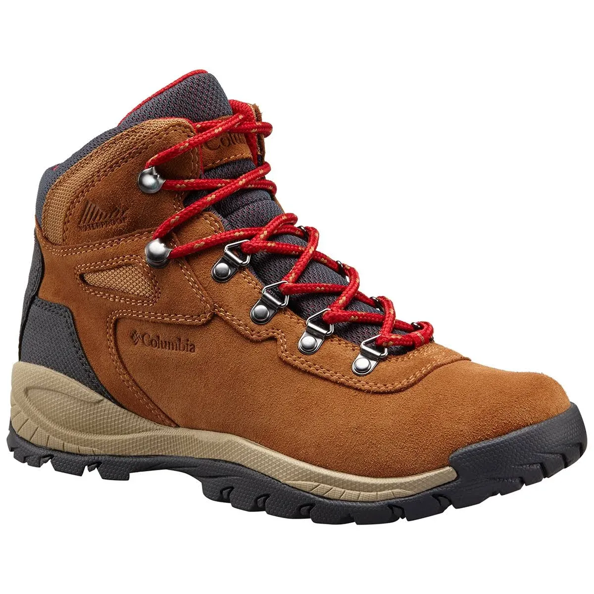 Columbia Newton Ridge Plus - Botines de senderismo impermeables para mujer