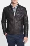 Cole Haan Men's Leather Moto Jacket