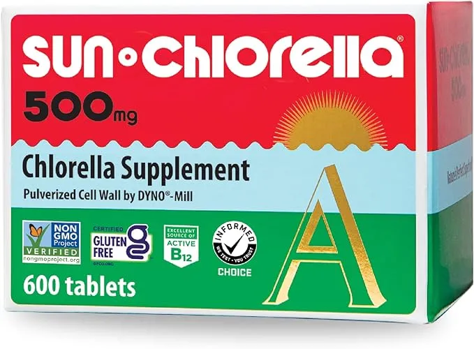 Sun Chlorella, Chlorella Supplement, 500 mg, 120 Tablets