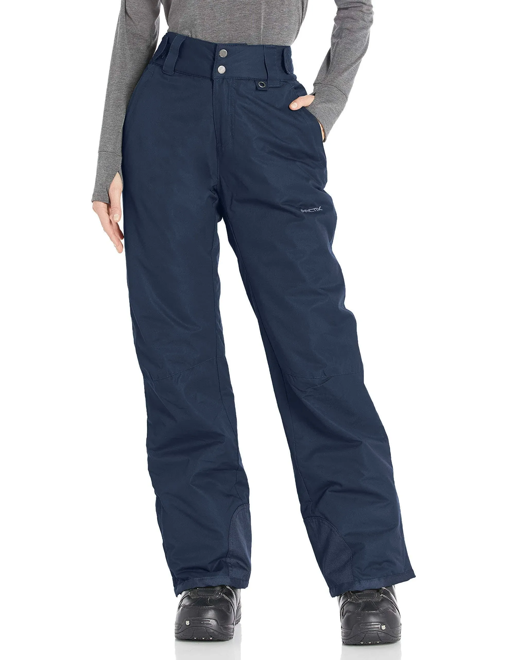 ARCTIX Women&#x27;s Insulated Snow Long Pants Blue Night Size Medium/Regular (8-10)