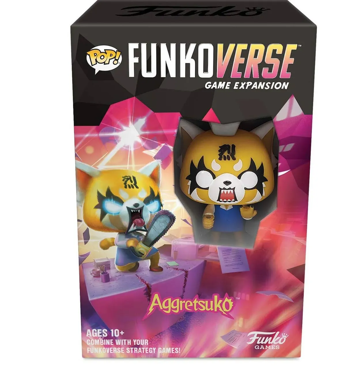 POP! FUNKOVERSE Game Expansion: Aggretsuko 100 - New Sealed Box