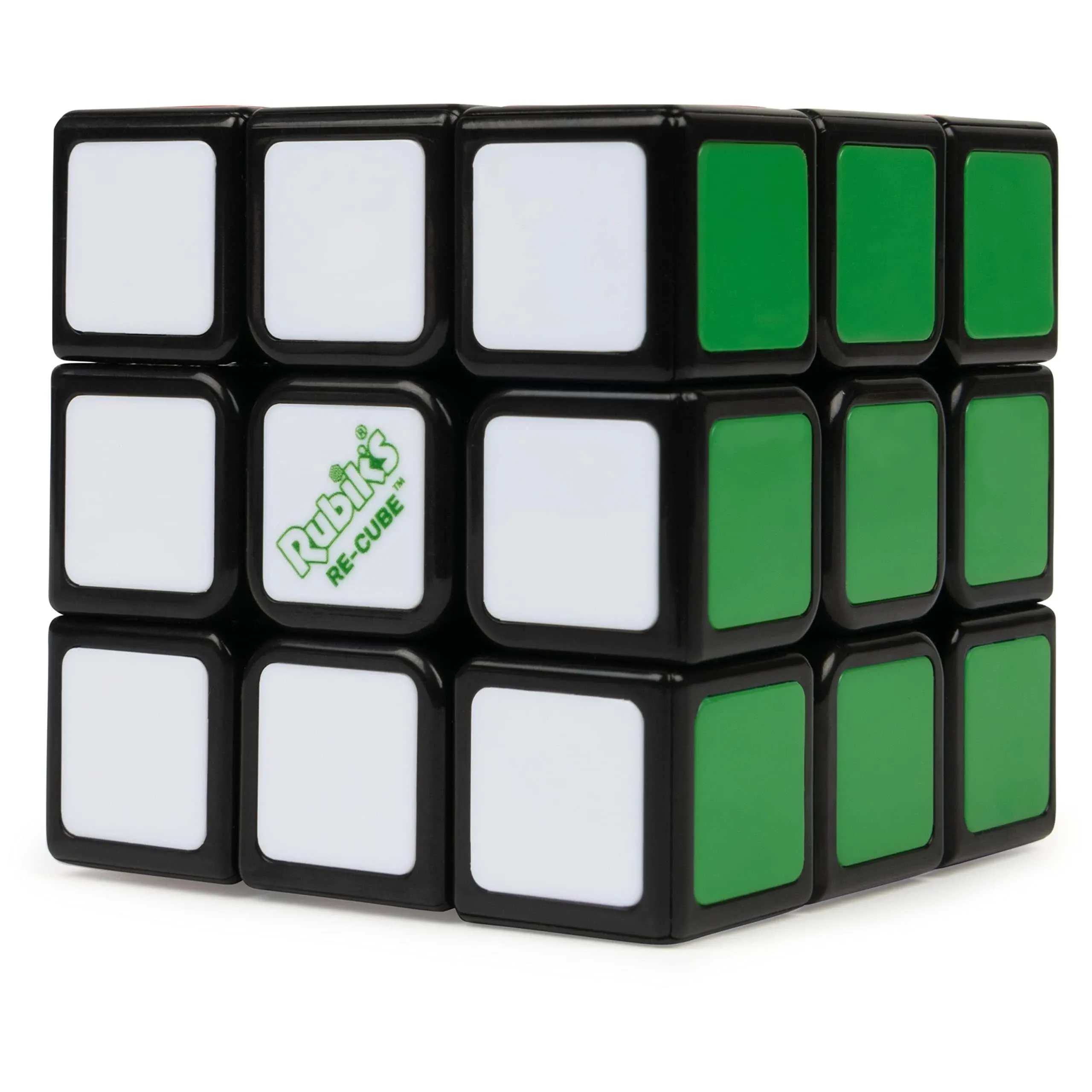 Rubik&#039;s Re-Cube, The Original 3x3 Cube Made with 100% Recycled Plastic 3D Puzzle