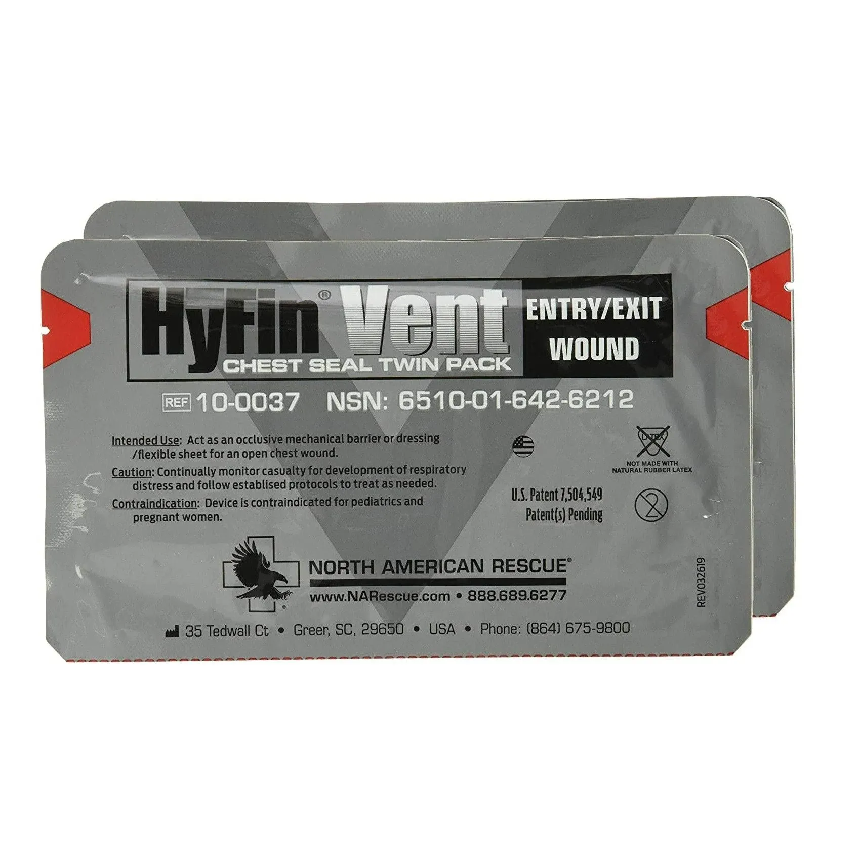 HyFin Vent Chest Seal by North American Rescue