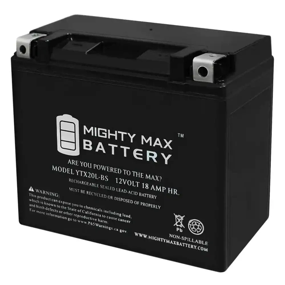 Mighty Max Battery YTX20L-BS Battery