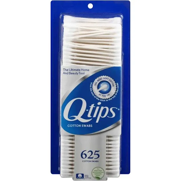 Q-tips Cotton Swabs - 625 Count