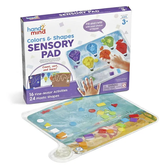 hand2mind Colors & Shapes Sensory Pad