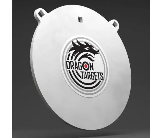 Dragon Targets 12" x 3/8" Gong AR500 Steel Shooting Target