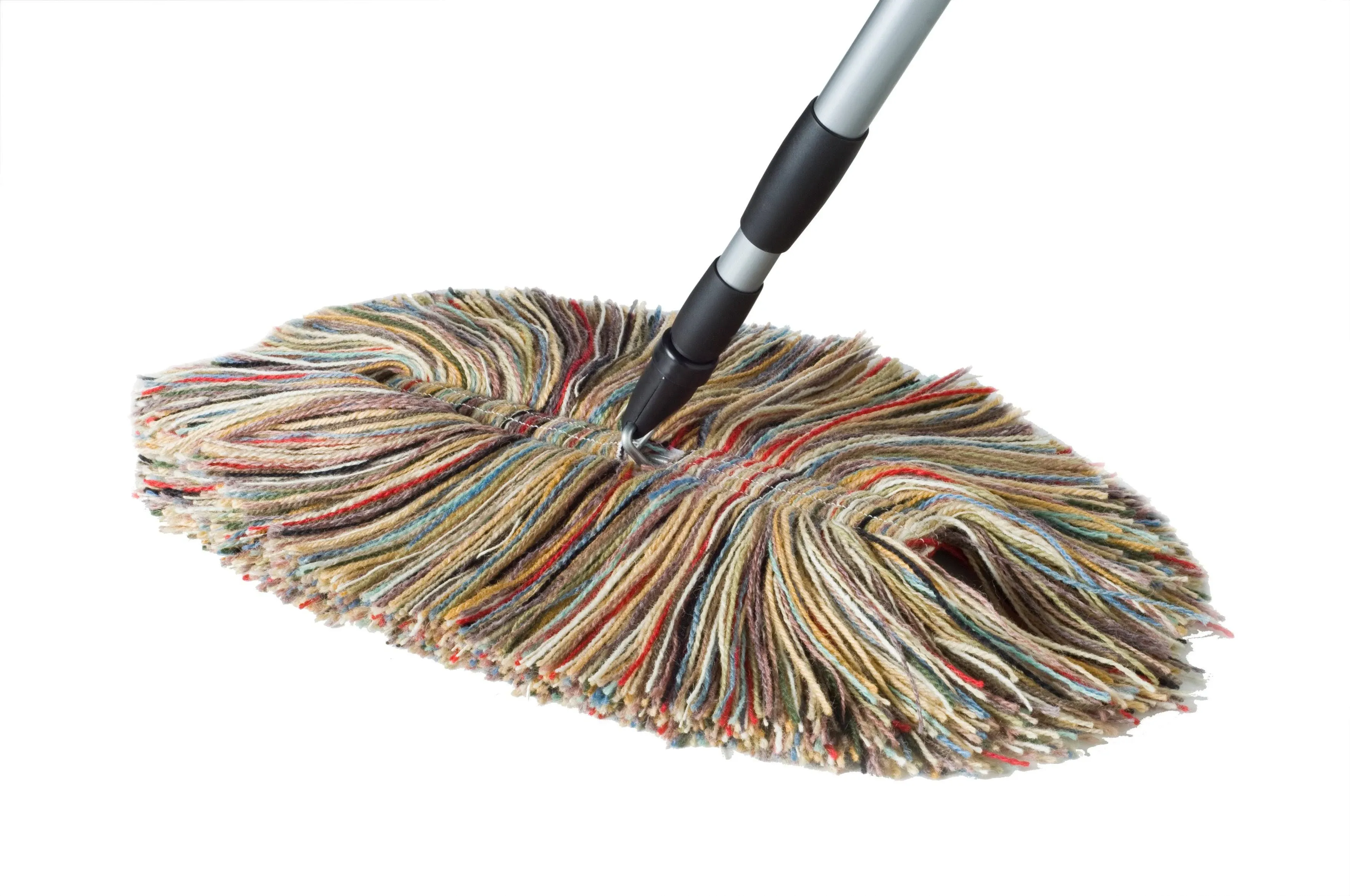 Sladust Wool Dust Mop - Big Wooly with Metal Telescoping Handle