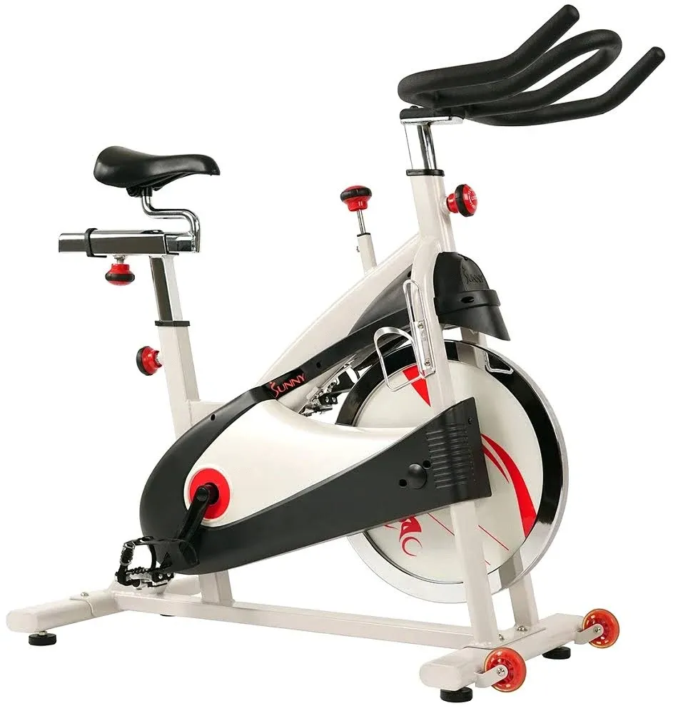 Sunny Health & Fitness SF-B1509 Belt Drive Premium Indoor Cycling Exercise Bike