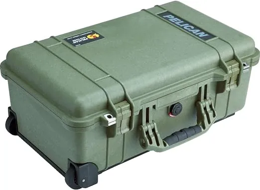 Pelican 1510 Case With Foam (OD Green)