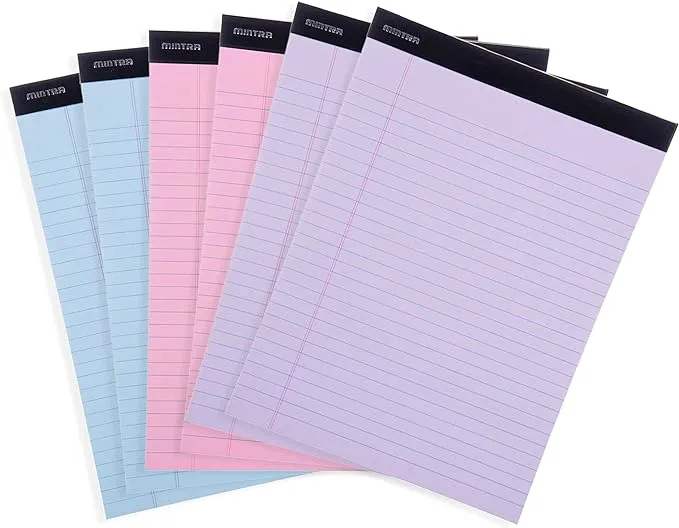 Mintra Basic Pastel Legal Pads