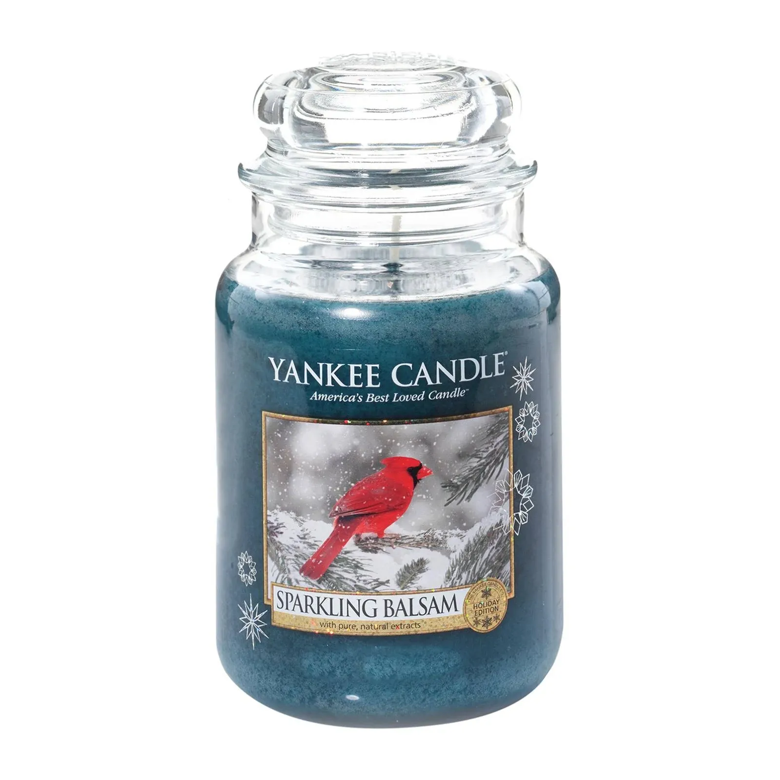 Yankee Candle ‘Sparkling Balsam’ 🌲❄️ candle 🕯️