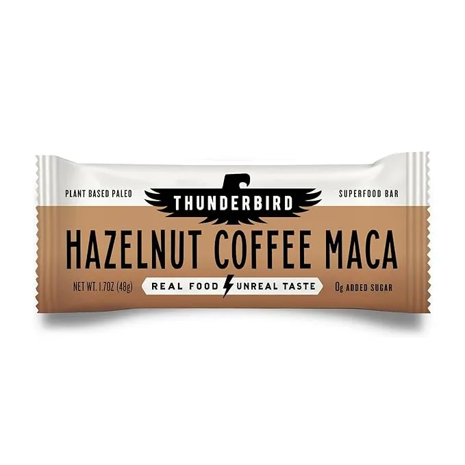 Thunderbird Hazelnut Coffee Maca Bar 1.7oz