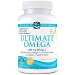 Nordic Naturals Ultimate Omega Softgels, Limón, 1280 mg, Aceite de Pescado, 60 Uds