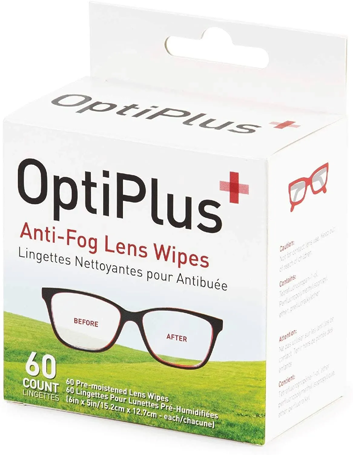 Optiplus Anti Fog Lens Wipes