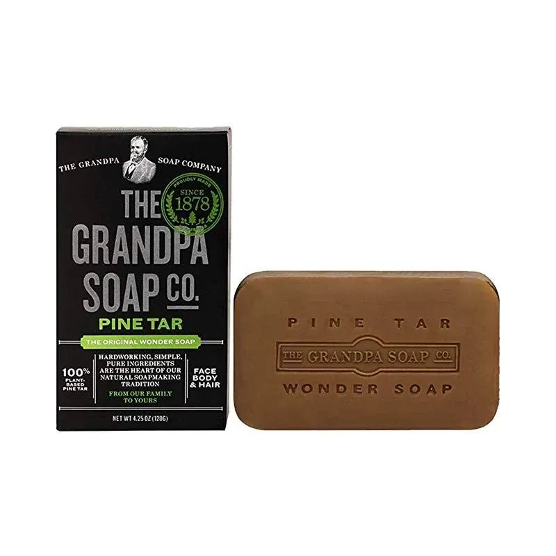 The Grandpa Soap Co Bar Soap Pine Tar 3.25oz