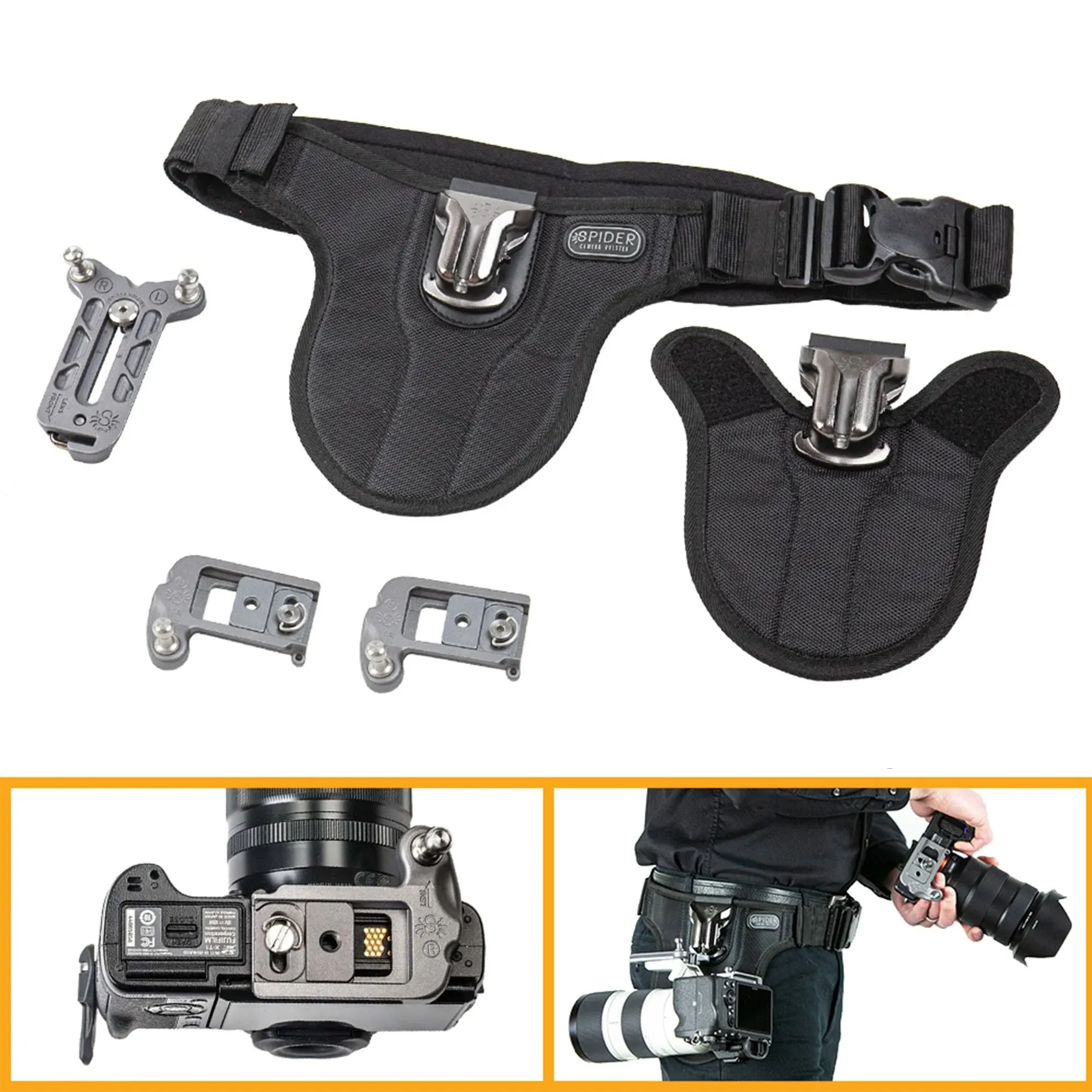 Spider Camera Holster Spiderpro Mirrorless Single Camera System v2