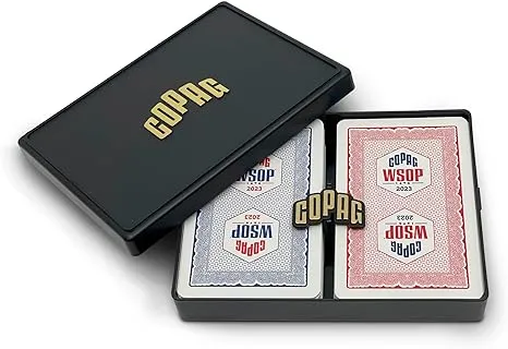 Copag 2023 Wsop World Series of Poker 100% Plastic Playing Cards Bridge Size ...