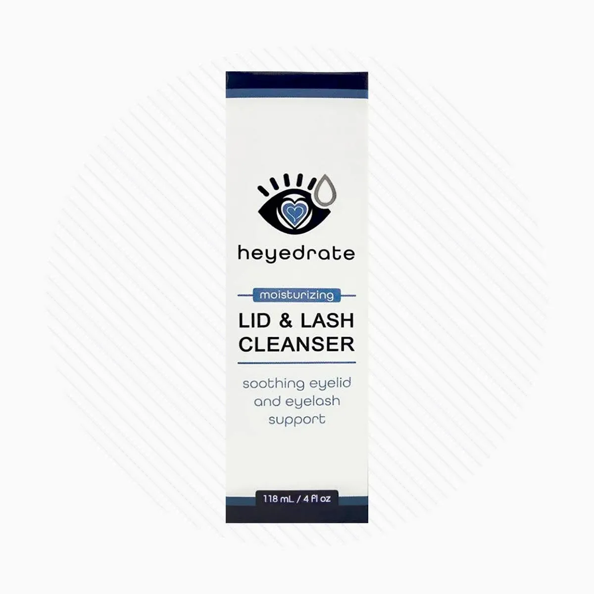 Heyedrate Lid and Lash Cleanser for Eye Irritation and Eyelid Relief, Gentle ...