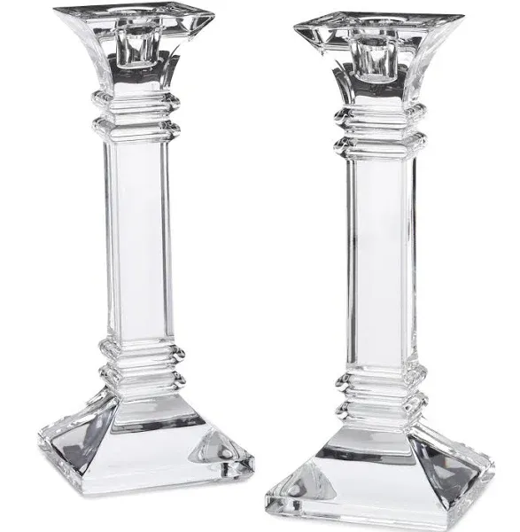 Marquis Treviso Candlestick 8&#034; Pair, bad box*