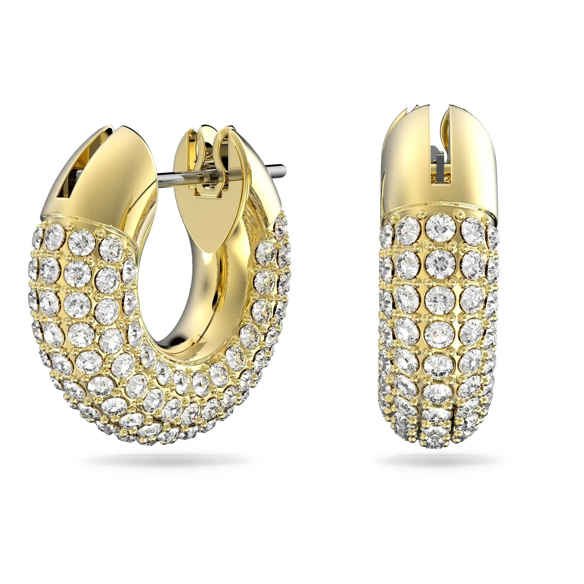 Swarovski Dextera Crystal Pavé Hoop Earrings Jewelry Collection