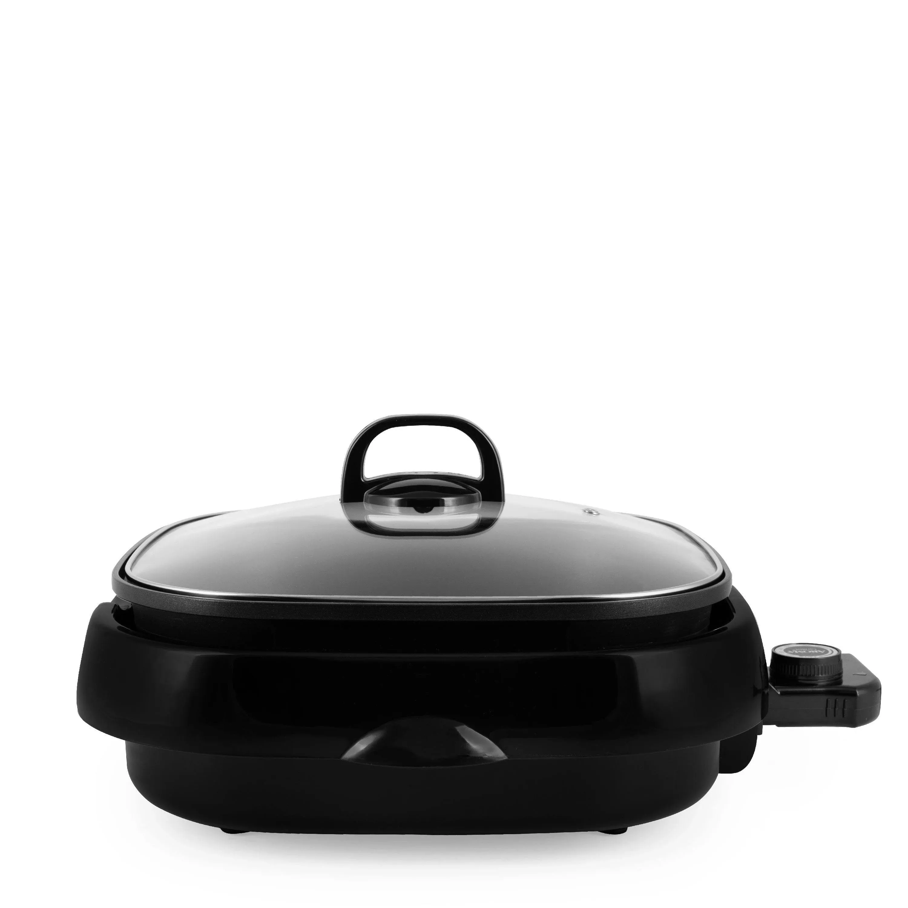 Aroma BPA Free Easy Clean Heavy Duty Nonstick 3 in 1 Grillet, Black (Open Box)