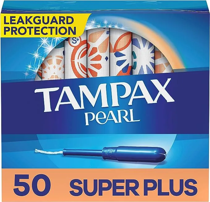 Tampax Tampones de plástico perlado