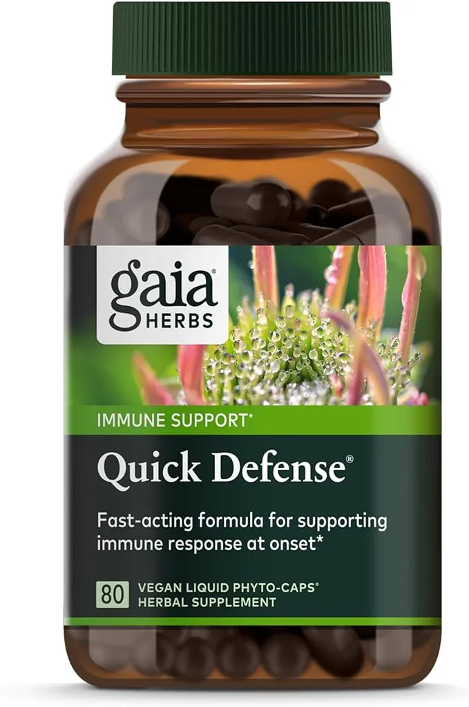 Gaia Herbs Quick Defense - 80 Count