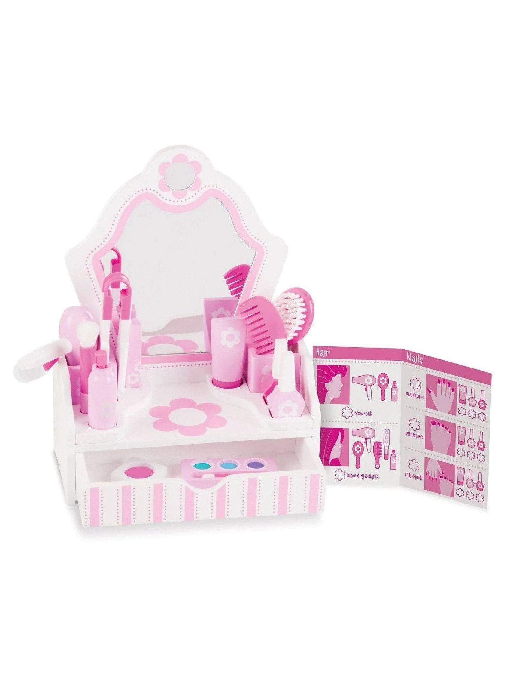 Melissa & Doug - Beauty Salon Vanity Play Set