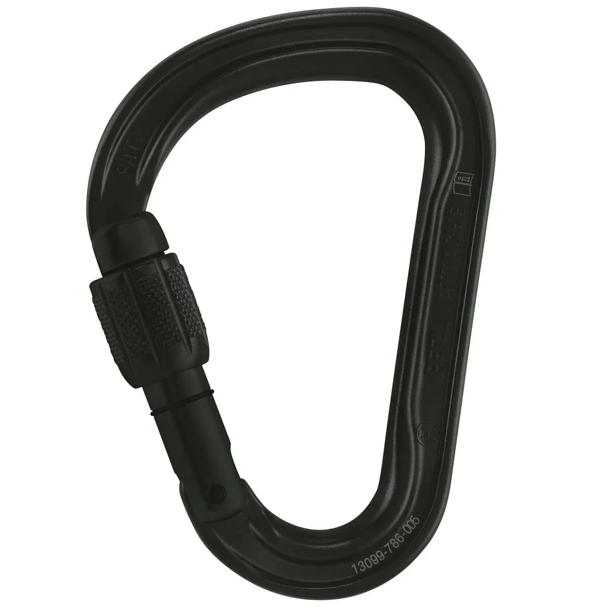 Petzl - Attache (Black, Screw-Lock)