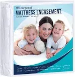 Utopia Bedding Zippered Mattress Encasement Waterproof Mattress Protector