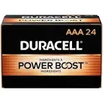 Duracell Coppertop AAA Alkaline Batteries, 24/Box