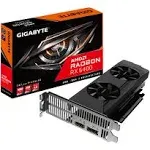 GIGABYTE Radeon RX 6400 4GB GDDR6 PCI Express 4.0 Low Profile Video Card GV-R64D6-4GL