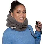 Everrelief Cervical Neck Traction Device - Inflatable & Adjustable Neck Collar -